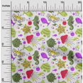 thumbnail image 2 of oneOone Polyester Spandex Magenta Fabric Beach Sewing Material Print Fabric By The Yard 56 Inch Wide, 2 of 4
