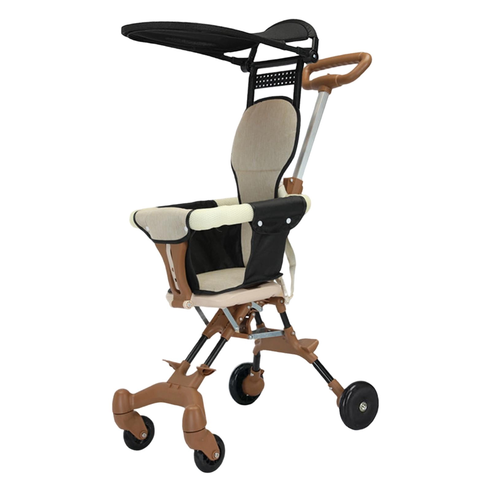 Lipstore Baby Stroller Portable 360 degree Swivel Wheels Accessory for Park Outdoor Outside
