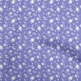 thumbnail image 1 of oneOone Polyester Spandex Violet Fabric Floral Craft Projects Decor Fabric Printed By The Yard 56 Inch Wide, 1 of 5