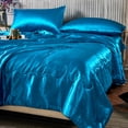 thumbnail image 4 of Nilvkv Washed Silk Ice Silk Conditioning Quilt Summer Cool Quilt Double Quilt Core Solid Color Summer Thin Quilt, 4 of 6