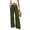 Green-jeans pour Femme, variante sur Yourumao Jeans à Jambe Grand pour Femmes Jeans à Taille Haute Élastique devant Plissé Pantalon en Denim à Jambe Droite Jeans Décontractés de Printemps