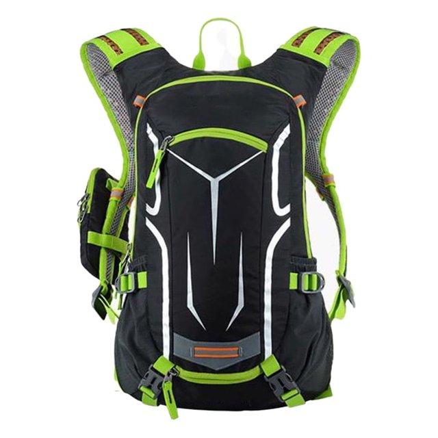 yingyy Backpack Waterproof Bike Cycling Bag Climb Hiking Camping Backpacks Packing Multi-function Unisex Travel Outdoors Yellow Green