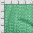 thumbnail image 2 of oneOone Silk Tabby Sea Green Fabric Florals Sewing Craft Projects Fabric Prints By Yard 42 Inch Wide, 2 of 4