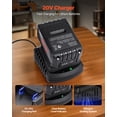 thumbnail image 3 of VEVOR 20V MAX Battery and Charger Combo 4.0 Ah Lithium-Ion Battery Pack Fast Charging, 3 of 9