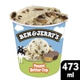 thumbnail image 1 of Moules au beurre d’arachide Ben & Jerry's Contenant de crème glacée Sans OGM, 473 ml, 1 of 6