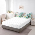 thumbnail image 4 of Colorful Stationery Painting Bed in a Bag Full 7 Pieces,Notebook Pen Comforter Set Reversible Kids Back to School Design,Ultra Soft & Breathable Bedding Sets with Comforter,Sheets,Pillowcases & Shams, 4 of 5