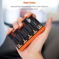 thumbnail image 2 of Variable Hand Finger Strength Tension Exerciser Grip Trainer for Piano Guitar (Orange), 2 of 14