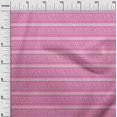 thumbnail image 2 of oneOone Georgette Viscose Fabric Leaves & Chevron Block Printed Fabric 1 Yard 42 Inch Wide, 2 of 4