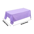 thumbnail image 3 of EGNMCR Disposable Tablecloths Solid Color Party No Wash Tablecloths Padded Table For Parties Picnics And Events 54x108 Inches Disposable tablecloths, 3 of 6