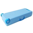 thumbnail image 1 of EGNMCR Pencil Case, Pencil Pouch Pencil Box Translucent Frosted Stationery Box Student Storage Pencil Bag Pencil Case Multi-functional Plastic Pencil Case pencil cases, 1 of 1