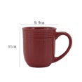 thumbnail image 2 of Mainstays Chiara Stoneware 16.5-oz Red Mug, 2 of 4