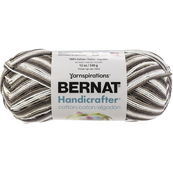 Bernat® Fil Ombre Handicrafter®, Coton #4 Moyen, 12oz/340g, 573 Yards