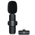 thumbnail image 1 of microphone Cravate Sans Fil Adapté aux Réunions, Cours en Ligne, Jeux, performances en Direct, mini microphone Sans Fil compatible avec iPhone et Android, 1 of 8