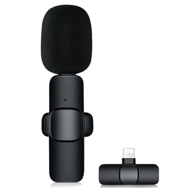 Yeacher Microphone Cravate Sans Fil pour Conférence, Cours en Ligne, Jeu, Spectacle en Direct Microphone Mini Sans Fil Compatible avec iPhone