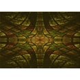 thumbnail image 1 of Ahgly Tapis Rectangulaire Lavable en Machine Intérieur Transitionnel Brun Bronze Foncé, 2 Pieds x 3 Pieds, 1 of 7