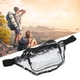 thumbnail image 1 of Clear Waist Pack,Clear Fanny Pack Multipurpose Waist Bag for Concerts, Festival, Travel, 1 of 7