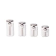 thumbnail image 4 of Mainstays White Glazed Ceramic Canister Set, 12 Piece, 4 of 7