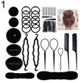 thumbnail image 1 of Ensemble de 71 Pcs Pinces de Coiffure Créateurs de Chignons Torsion Tresse Queue de Cheval Outils Accessoires, 1 of 6