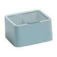 thumbnail image 1 of Boîte de Rangement pour Maquillage avec Couvercle à Double Compartiment, Plastique Anti-Poussière, Organisateur Cosmétique pour Rouges à Lèvres et Tampons Démaquillants 5.71 Po x 5.12 Po x 3.15 Po, 1 of 6