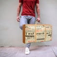 thumbnail image 4 of Home Textile Storage Moving Luggage Bag for Non Woven Quilt Storage Thickened Hand Held Packing Tote for Household Organization, 4 of 5