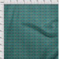 thumbnail image 3 of oneOone Coton Flex Tissu Stripefeuilles & Imprimé Floral 1 Yard 40 Inch Wide, 3 of 4