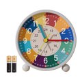 thumbnail image 2 of zanvin Holiday Gift, Alarm Clock ,Children's Alarm Clock, Analogue Alarm Clock, No Ticking, Learning Alarm Clock, Children's Quartz Alarm Clock, 2 of 3