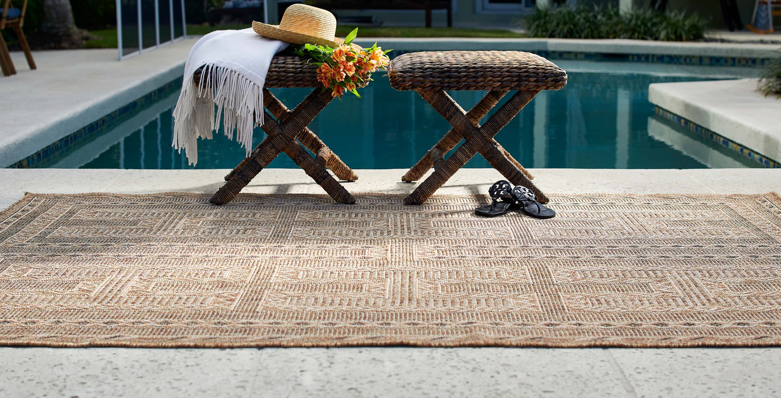 ECARPET Hazel Tapis pour Salon, Chambre, Salle A Manger, Entrée, Couloir et Plus Encore.
