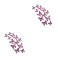 thumbnail image 2 of Transemion Glitter And Exquisite Stickers For Amazing Home Decor With Butterflies Various LK12 Rose Red 2Set, 2 of 6