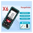 thumbnail image 3 of Distance Meter X6 Rangefinder Finder Handheld Measure Accurate Angle Calculate For Construction ,High Accuracy, 3 of 7