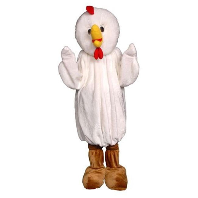 Dress Up America Chicken Mascot - Size Adult (one size fits most)