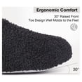 thumbnail image 3 of HomeTop Pantoufles Mocassins pour Femmes en Fourrure Bouclée Duveteuse à Mousse Mémoire avec Doublure en Molleton Polaire, 3 of 6
