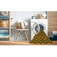 thumbnail image 2 of Ahgly Tapis Rectangulaire Lavable en Machine Intérieur Rouge Nuit, 4 Pieds x 6 Pieds, 2 of 7