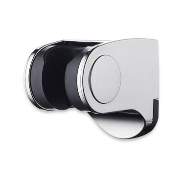 Shower Wand Support, Chrome Plated ABS Plastic Bracket for Home Hotel Shower Room, Height Adjustable with Strong Adhesive, Angle Adjustable 45° Shower Head Holder