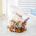 thumbnail image 4 of Binwennn Easter Bunny Decoration Wooden Table Centerpiece Rabbit Easter Tabletop Spring Decoration Farmhouse Easter Decorations For Home Kitchen Dining Room Dated Christmas Ornament Son Christmas, 4 of 8