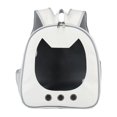 thumbnail image 1 of Milaget Sac à Dos Porte-Chat Ventilé Grand Approuvé par les Compagnies Aériennes Marche Randonnée Blanc, 1 of 7