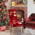 thumbnail image 2 of Christmas Chair Covers,Christmas Dining Chair Cover Chair Back Cover Removable Washable Chair Protector Suitable for Christmas Family Restaurant Kitchen,Dining Room Chair Covers, 2 of 6