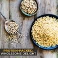 thumbnail image 2 of Pride Of India - Quinoa & Basmati Whole Grain Mix - Brown Rice Quinoa Supergrain, 1.5 Pound Jar, 2 of 6