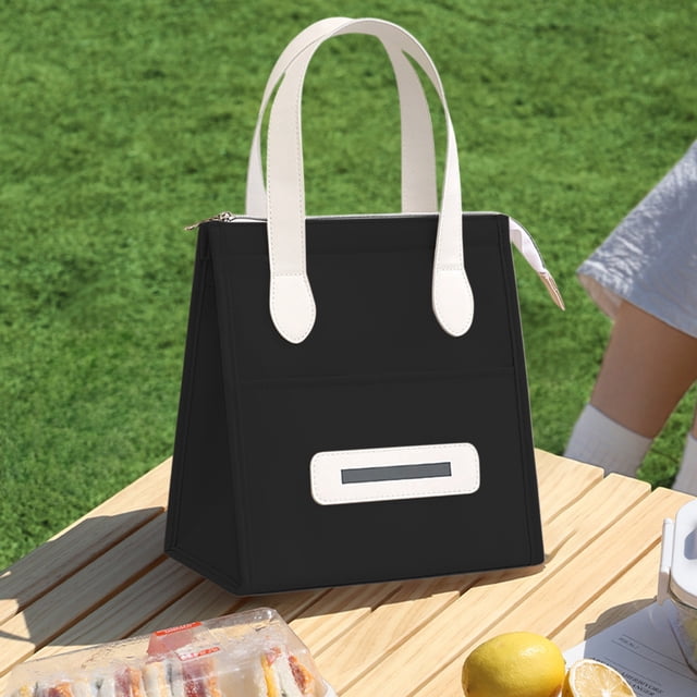 Lunch Bag Rice Insulated Bag Large Capacity Lunch Box Bag Waterproof Ice Bag Office Lunch Bag Handheld Storage Bag