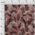 thumbnail image 2 of oneOone Tissu Jersey Viscose Rouge Pastel Matériel de Robe Tropicale Tissu Imprimé Tissu au Mètre 60 Pouces de Large, 2 of 4
