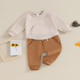 thumbnail image 3 of Long Sleeve  Neck Pocket Sweatshirt Pants for Boys in Autumn, 3 of 8