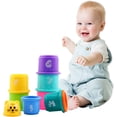 thumbnail image 2 of Baby Stacking Cups Baby Toys 12-18 Months Stacking Learning Toys, 2 of 4