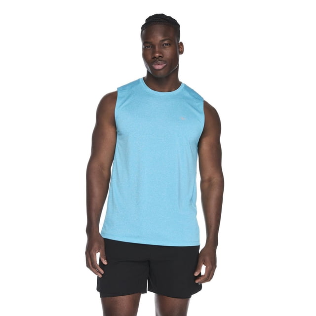 Athletic Works Men's Grid Mesh Muscle Tank