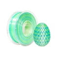 thumbnail image 2 of 1.75mm Silk PLA Filament | 1kg Spool | Two-Color Gradient & Metallic Finish | High Gloss, No Sanding Needed | For 3D Printing Jewelry, Figurines & Models, 2 of 6