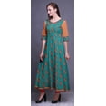 thumbnail image 3 of Bimba Anarkali Long à Imprimé pour Femmes Tunique Ethnique Indienne Décontractée, 3 of 6