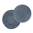 thumbnail image 4 of serony 2X Stool Cover Bar Supplies Dustproof Chair Softness Fine Covers Fine Workmanship Handily Install Party Accessories Exquisite Gray-blue M, 4 of 9