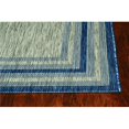 thumbnail image 1 of HomeRoots 353954 5 ft. 3 in. x 7 ft. 7 in. UV-Treated Polypropylene Grey & Denim Area Rug, 1 of 1