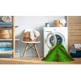 thumbnail image 2 of Ahgly Tapis Rectangulaire Lavable en Machine Vert Pois, 2 Pieds x 5 Pieds, 2 of 7