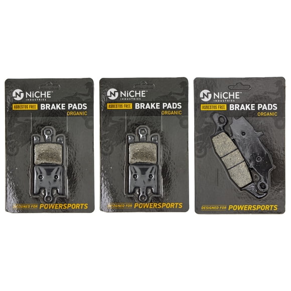 Niche Organic Brake Pad Set for Kawasaki Vulcan 1600 Motorcycle MK1002583