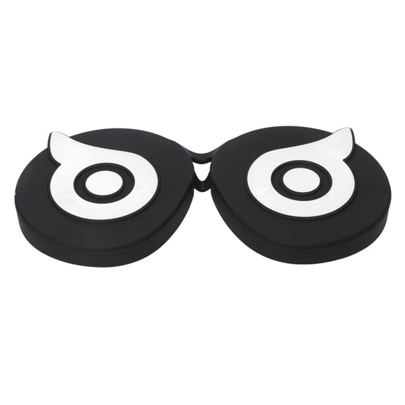 VR Lens Protector, VR Lens Cover Soft Skin Friendly Silicone Cute Owl Shape For VR Glasses White,Yellow,Orange