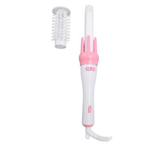 Courbure automatique de cheveux Céramique bilatérale rotation professionnelle de cheveux Curling Wand 110-240V